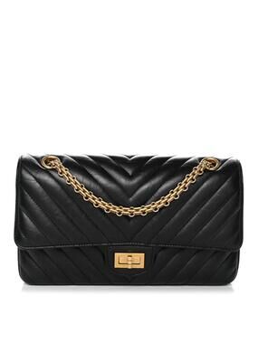 Chanel Aged Calfskin Chevron Quilted #288257C69B